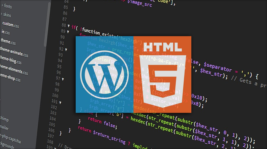 wordpress vs html5